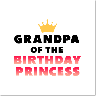 grandpa of the birthday princess Posters and Art